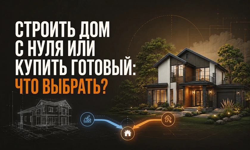 Строить дом с нуля или купить готовый: что выбрать?