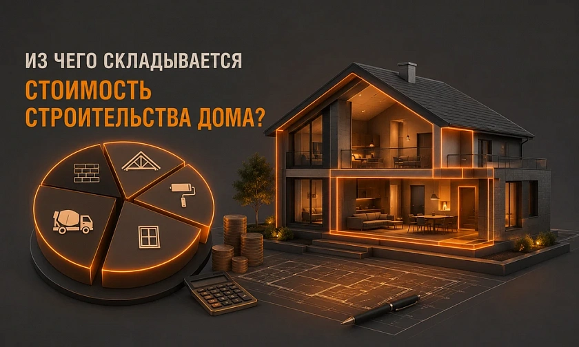 Из чего складывается стоимость строительства дома?